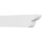 Ekena Millwork Standard Crestline Architectural Grade PVC Rafter Tail, 6"W X 10"H X 42"L RFTP06X10X42CRE - alternate 1